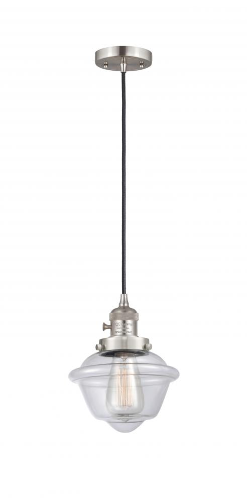 Innovations Lighting OXFORD 201CSW-SN-G532 Mini Pendant Traditional - Nickel