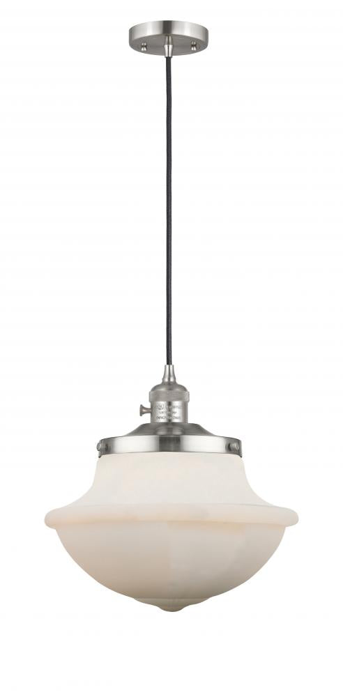 Innovations Lighting OXFORD 201CSW-SN-G541-LED Mini Pendant Traditional - Nickel