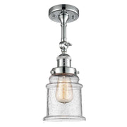 Canton - 1 Light - 6 inch - Polished Chrome - Adjustable Semi-Flush Mount