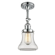 Bellmont - 1 Light - 6 inch - Polished Chrome - Adjustable Semi-Flush Mount