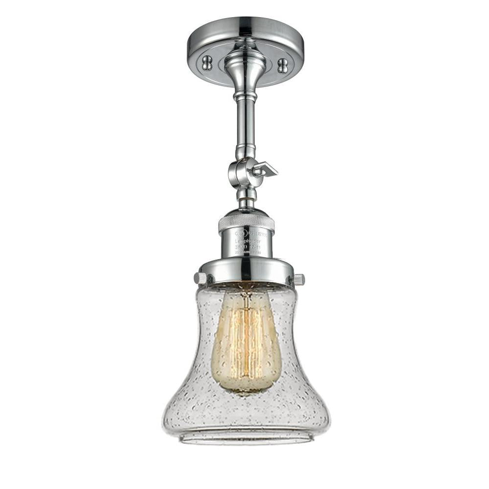 Bellmont - 1 Light - 6 inch - Polished Chrome - Adjustable Semi-Flush Mount