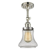 Bellmont - 1 Light - 6 inch - Polished Nickel - Adjustable Semi-Flush Mount