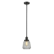 Chatham - 1 Light - 7 inch - Oil Rubbed Bronze - Stem Hung - Mini Pendant