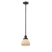 Fulton - 1 Light - 7 inch - Oil Rubbed Bronze - Stem Hung - Mini Pendant