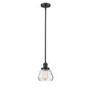 Fulton - 1 Light - 7 inch - Oil Rubbed Bronze - Stem Hung - Mini Pendant