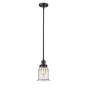 Canton - 1 Light - 7 inch - Oil Rubbed Bronze - Stem Hung - Mini Pendant