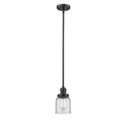 Bell - 1 Light - 5 inch - Oil Rubbed Bronze - Stem Hung - Mini Pendant