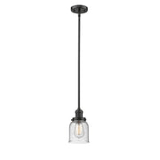 Bell - 1 Light - 5 inch - Oil Rubbed Bronze - Stem Hung - Mini Pendant