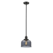 Bell - 1 Light - 8 inch - Oil Rubbed Bronze - Stem Hung - Mini Pendant