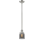 Bell - 1 Light - 5 inch - Polished Nickel - Stem Hung - Mini Pendant