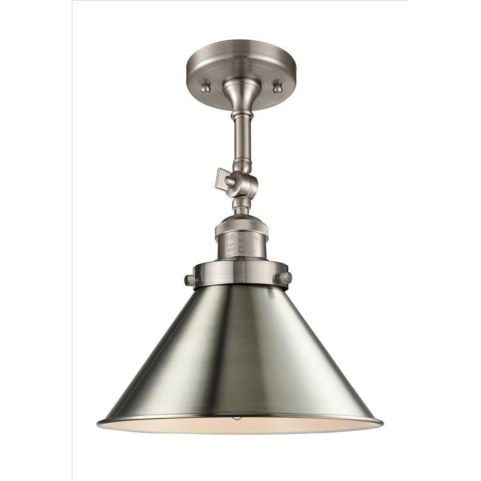 1 Light Briarcliff 10 inch Semi-Flush Mount