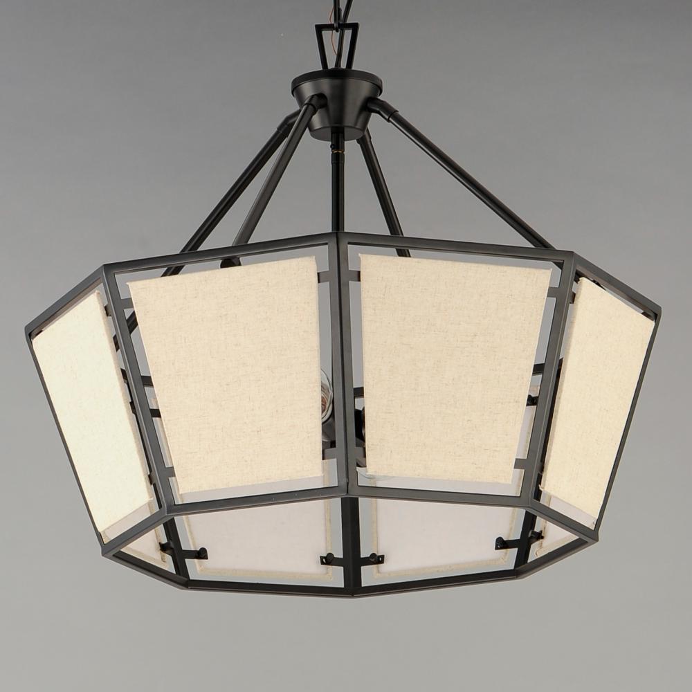 Maxim Lighting MONTAUK 20265CVBK Chandelier Nautical - Black