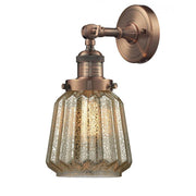 Chatham - 1 Light - 7 inch - Antique Copper - Adjustable Sconce