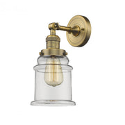 Canton - 1 Light - 7 inch - Brushed Brass - Adjustable Sconce