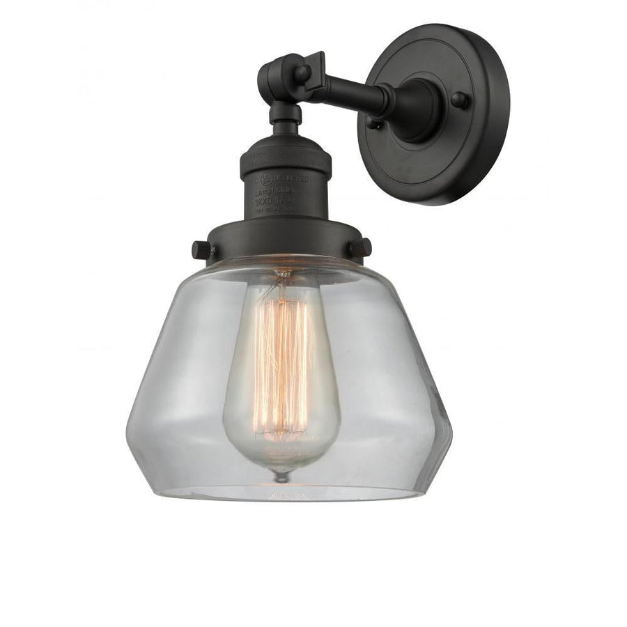 Fulton - 1 Light - 7 inch - Oil Rubbed Bronze - Adjustable Sconce