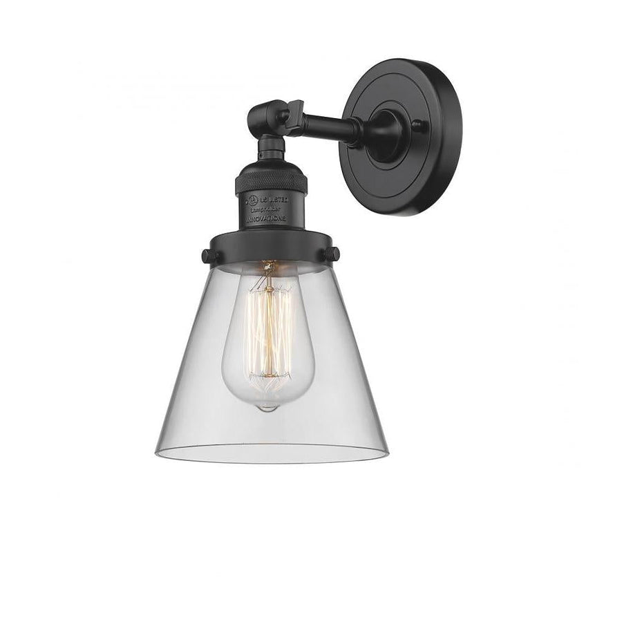 Cone - 1 Light - 6 inch - Oil Rubbed Bronze - Adjustable Sconce