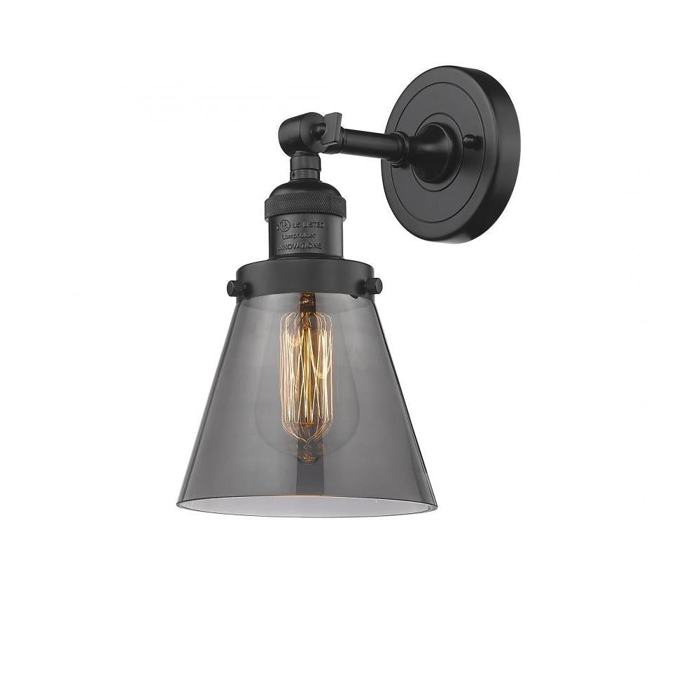 Cone - 1 Light - 6 inch - Oil Rubbed Bronze - Adjustable Sconce