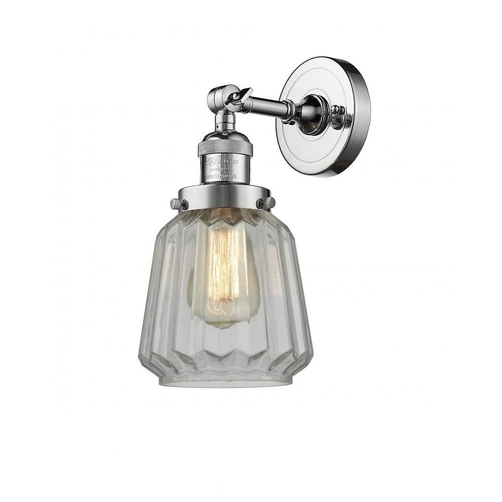 Chatham - 1 Light - 7 inch - Polished Chrome - Adjustable Sconce