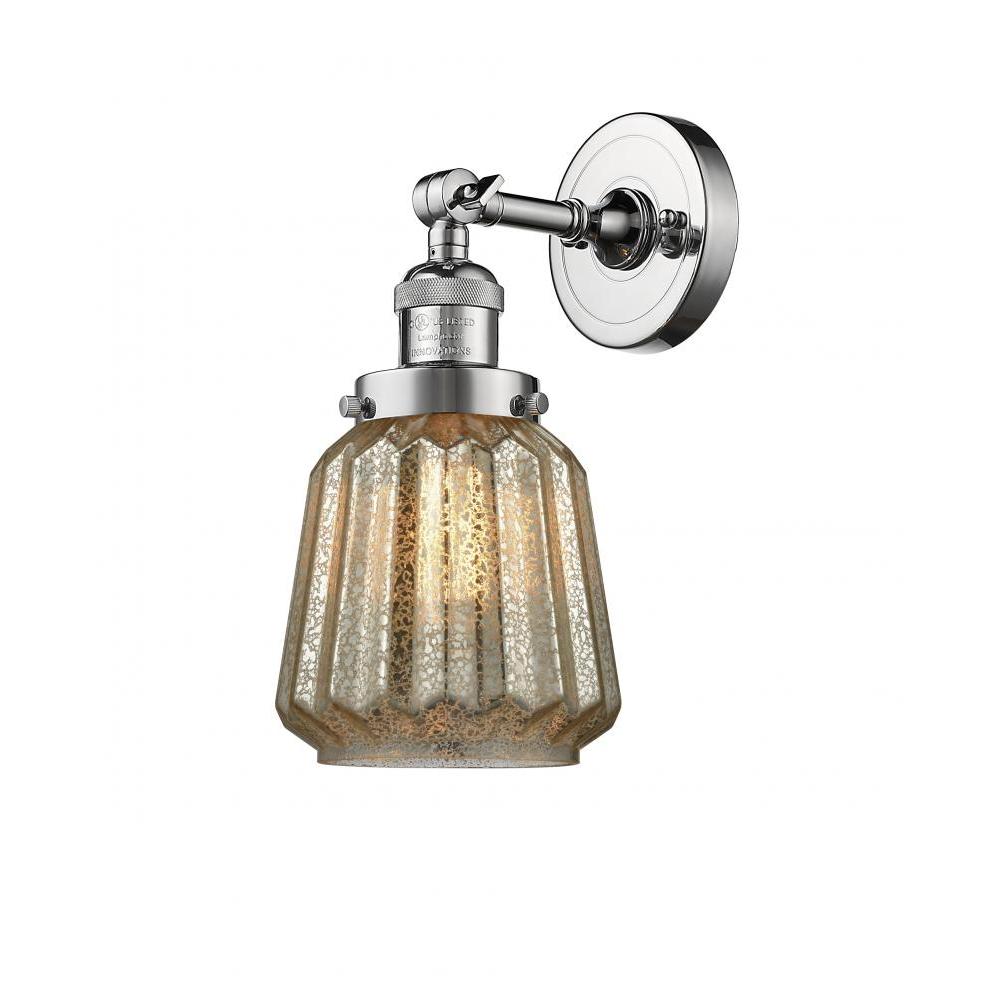 Chatham - 1 Light - 7 inch - Polished Chrome - Adjustable Sconce