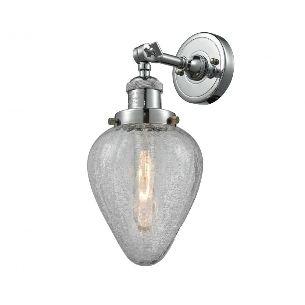 Geneseo - 1 Light - 7 inch - Polished Chrome - Adjustable Sconce