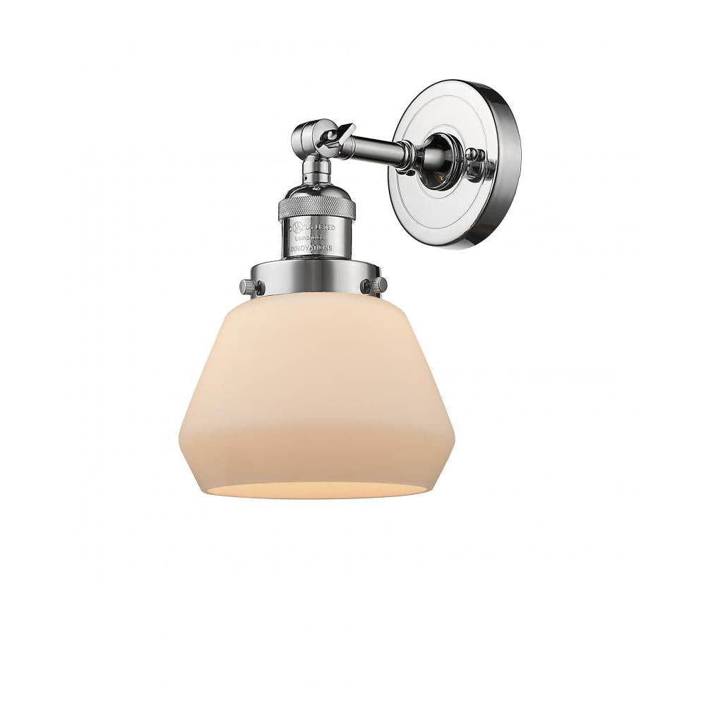 Fulton - 1 Light - 7 inch - Polished Chrome - Adjustable Sconce