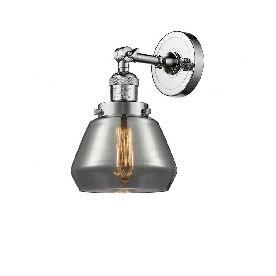 Fulton - 1 Light - 7 inch - Polished Chrome - Adjustable Sconce