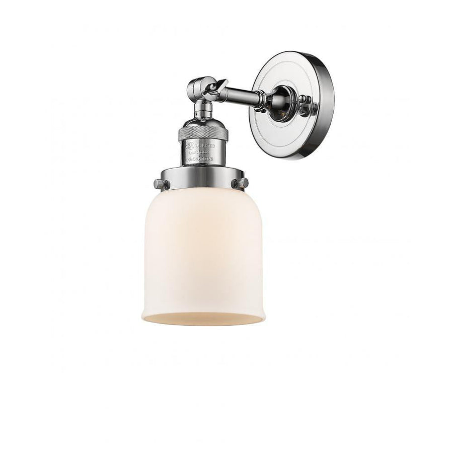 Bell - 1 Light - 5 inch - Polished Chrome - Adjustable Sconce