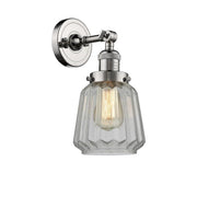 Chatham - 1 Light - 7 inch - Polished Nickel - Adjustable Sconce