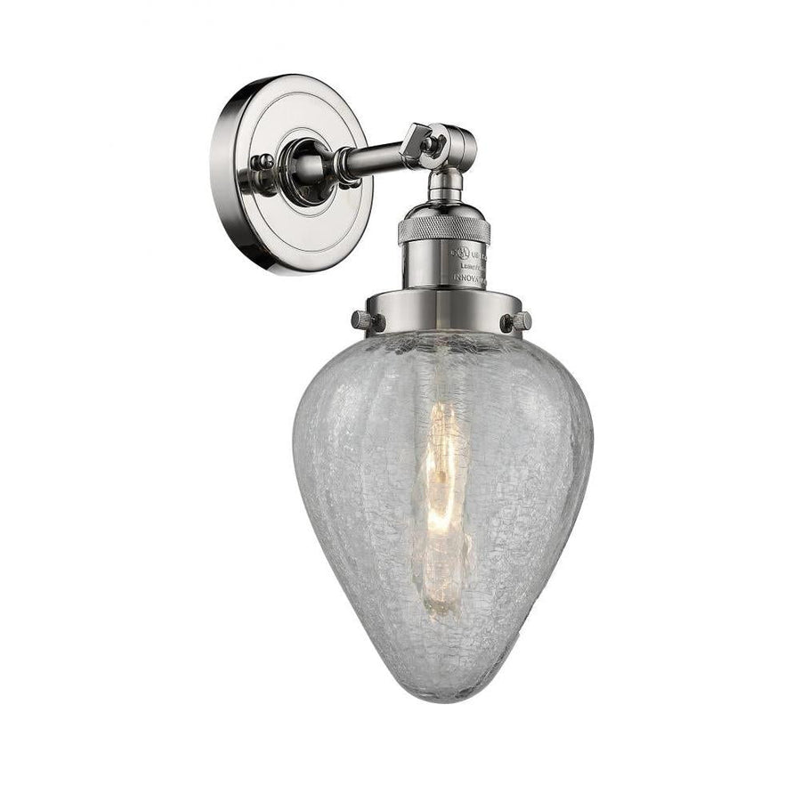 Geneseo - 1 Light - 7 inch - Polished Nickel - Adjustable Sconce