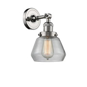 Fulton - 1 Light - 7 inch - Polished Nickel - Adjustable Sconce