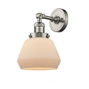 Fulton - 1 Light - 7 inch - Brushed Satin Nickel - Adjustable Sconce