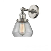 Fulton - 1 Light - 7 inch - Brushed Satin Nickel - Adjustable Sconce