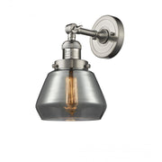 Fulton - 1 Light - 7 inch - Brushed Satin Nickel - Adjustable Sconce