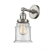 Canton - 1 Light - 7 inch - Brushed Satin Nickel - Adjustable Sconce