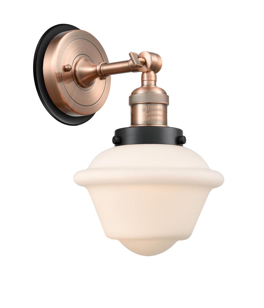 Innovations Lighting OXFORD 203AC-BPBK-HRBK-G531 Sconce Traditional - Copper