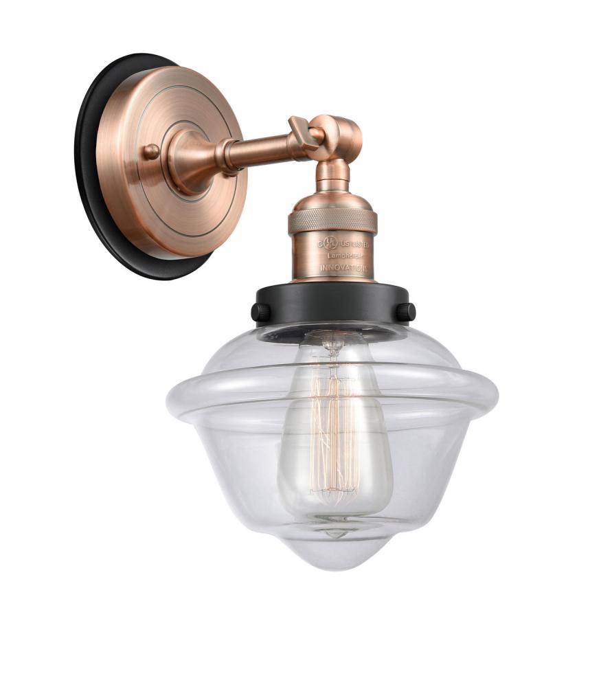 Innovations Lighting OXFORD 203AC-BPBK-HRBK-G532 Sconce Traditional - Copper