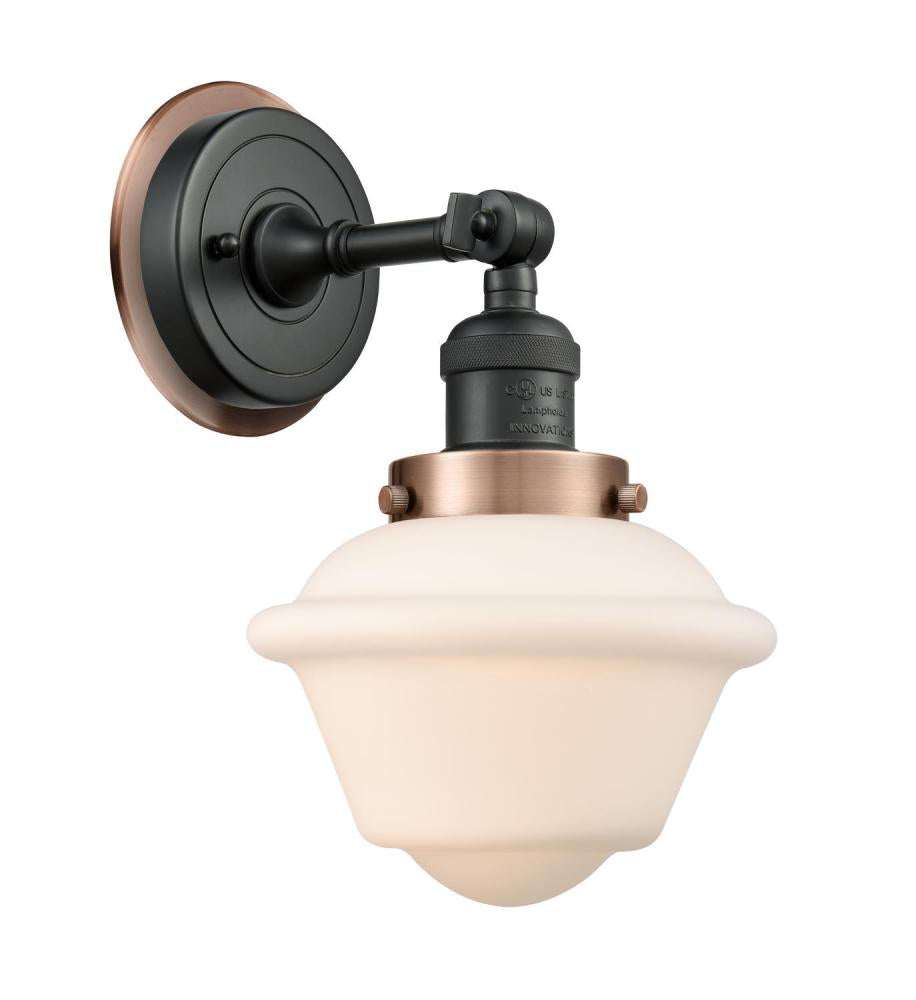 Innovations Lighting OXFORD 203BK-BPAC-HRAC-G531 Sconce Traditional - Black