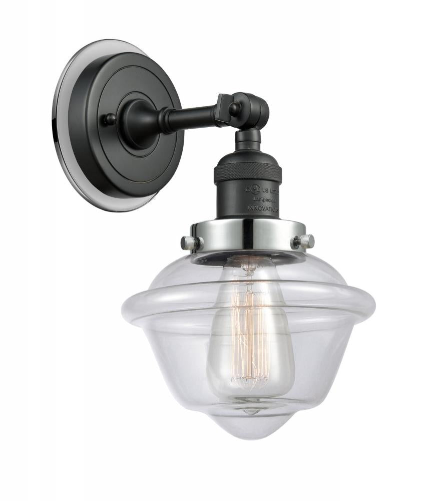 Innovations Lighting OXFORD 203BK-BPPC-HRPC-G532 Sconce Traditional - Black