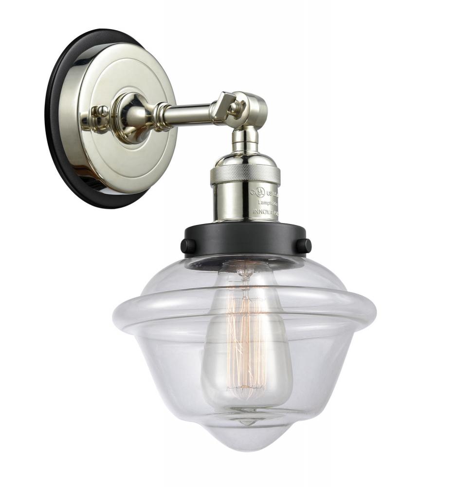 Innovations Lighting OXFORD 203PN-BPBK-HRBK-G532 Sconce Traditional - Nickel