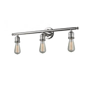 Bare Bulb 3 Light Bath Vanity Light
