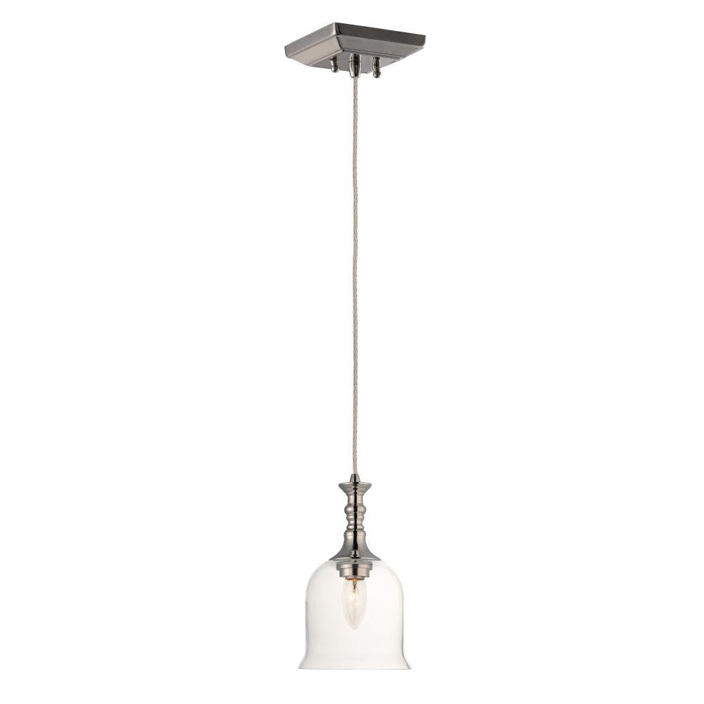 Maxim Lighting CENTENNIAL 20471CLPN Pendant Americana - Nickel