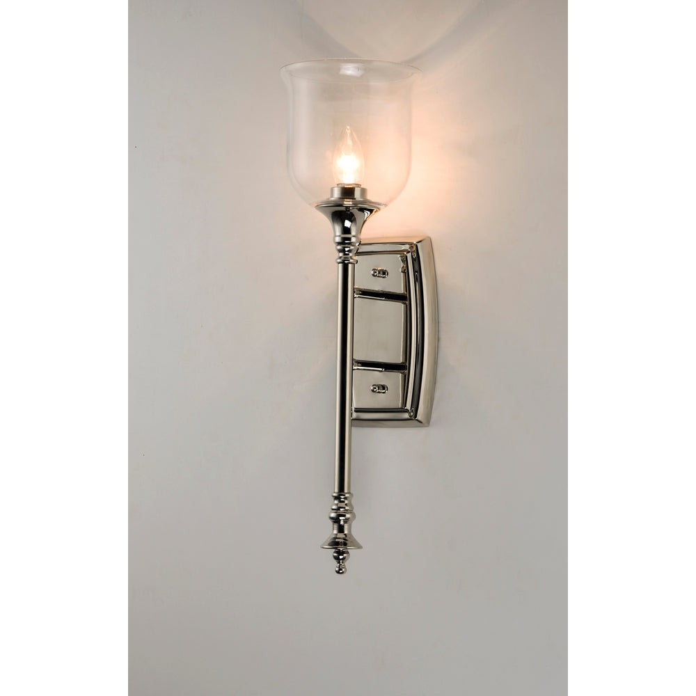 Maxim Lighting CENTENNIAL 20479CLPN Sconce Americana - Nickel