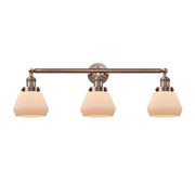 Fulton - 3 Light - 30 inch - Antique Copper - Bath Vanity Light