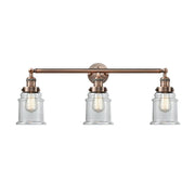Canton - 3 Light - 30 inch - Antique Copper - Bath Vanity Light