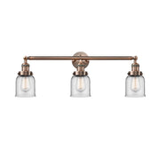 Bell - 3 Light - 30 inch - Antique Copper - Bath Vanity Light