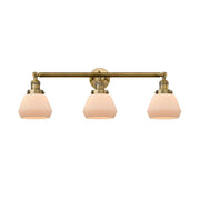 Fulton - 3 Light - 30 inch - Brushed Brass - Bath Vanity Light