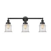 Canton - 3 Light - 30 inch - Oil Rubbed Bronze - Bath Vanity Light