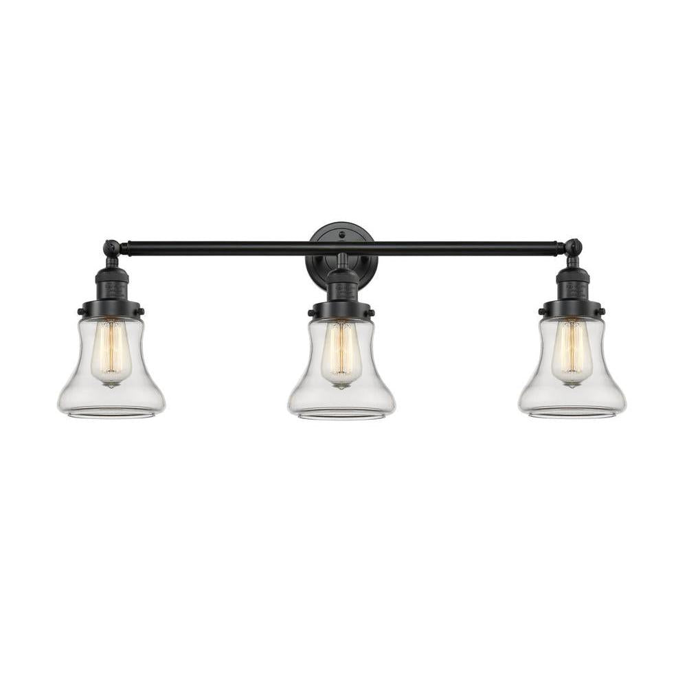 Bellmont - 3 Light - 30 inch - Oil Rubbed Bronze - Bath Vanity Light