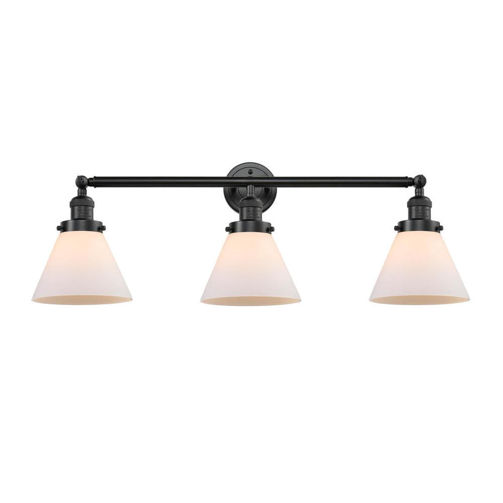 Cone - 3 Light - 32 inch - Oil Rubbed Bronze - Bath Vanity Light