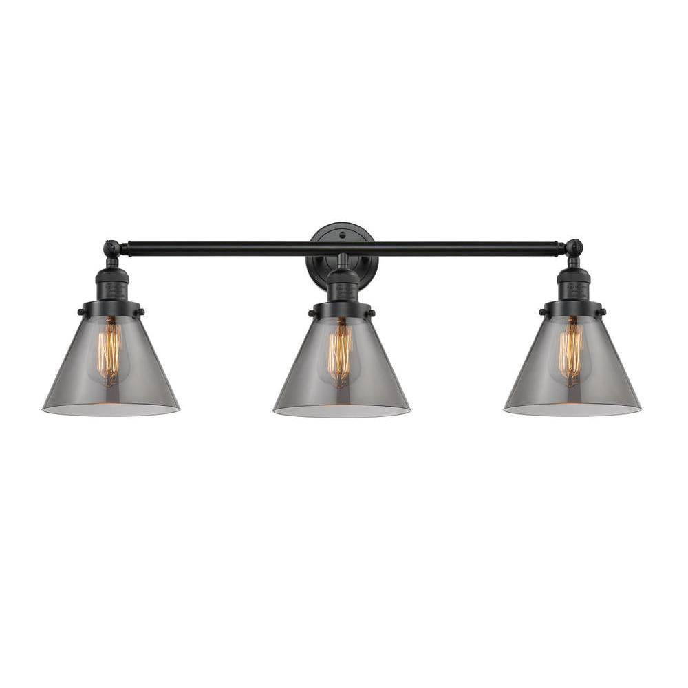 Cone - 3 Light - 32 inch - Oil Rubbed Bronze - Bath Vanity Light